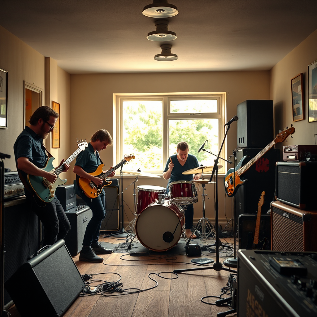 Rock band The Dreaming Spires tune up for musical love letter to 'normal' town